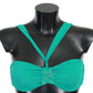 Elegant Seafoam Bikini Top for Sun-Soaked Retreats