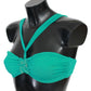 Elegant Seafoam Bikini Top for Sun-Soaked Retreats