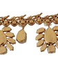 Elegant Gold Chain Charm Bracelet