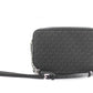 Jet Set Large East West Saffiano Leather Crossbody Bag