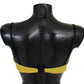 Sunshine Yellow Cotton Blend Bra