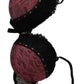 Elegant Black Lace Push-Up Bra