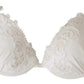 Chic White Lace Push Up Bra Luxury Lingerie