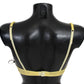 Radiant Yellow Lace Push-Up Bra