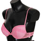 Pink Lace Push-Up Luxury Bra