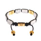 Glamorous Gold-Plated Silver CZ Diamond Bracelet