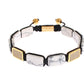 Glamorous Gold-Plated Silver CZ Diamond Bracelet