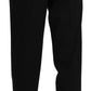 Tapered High Waist Crystal Embellished Trousers