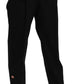 Tapered High Waist Crystal Embellished Trousers