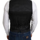 Elegant Gray Wool Blend Formal Vest