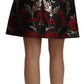 Elegant High Waist A-line Mini Skirt