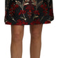 Elegant High Waist A-line Mini Skirt