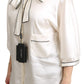 Elegant Scarfneck Silk Blend Blouse