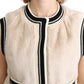 Elegant Sleeveless Faux Fur Vest