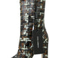 Chic Patterned Rainboots for Elegant Steps