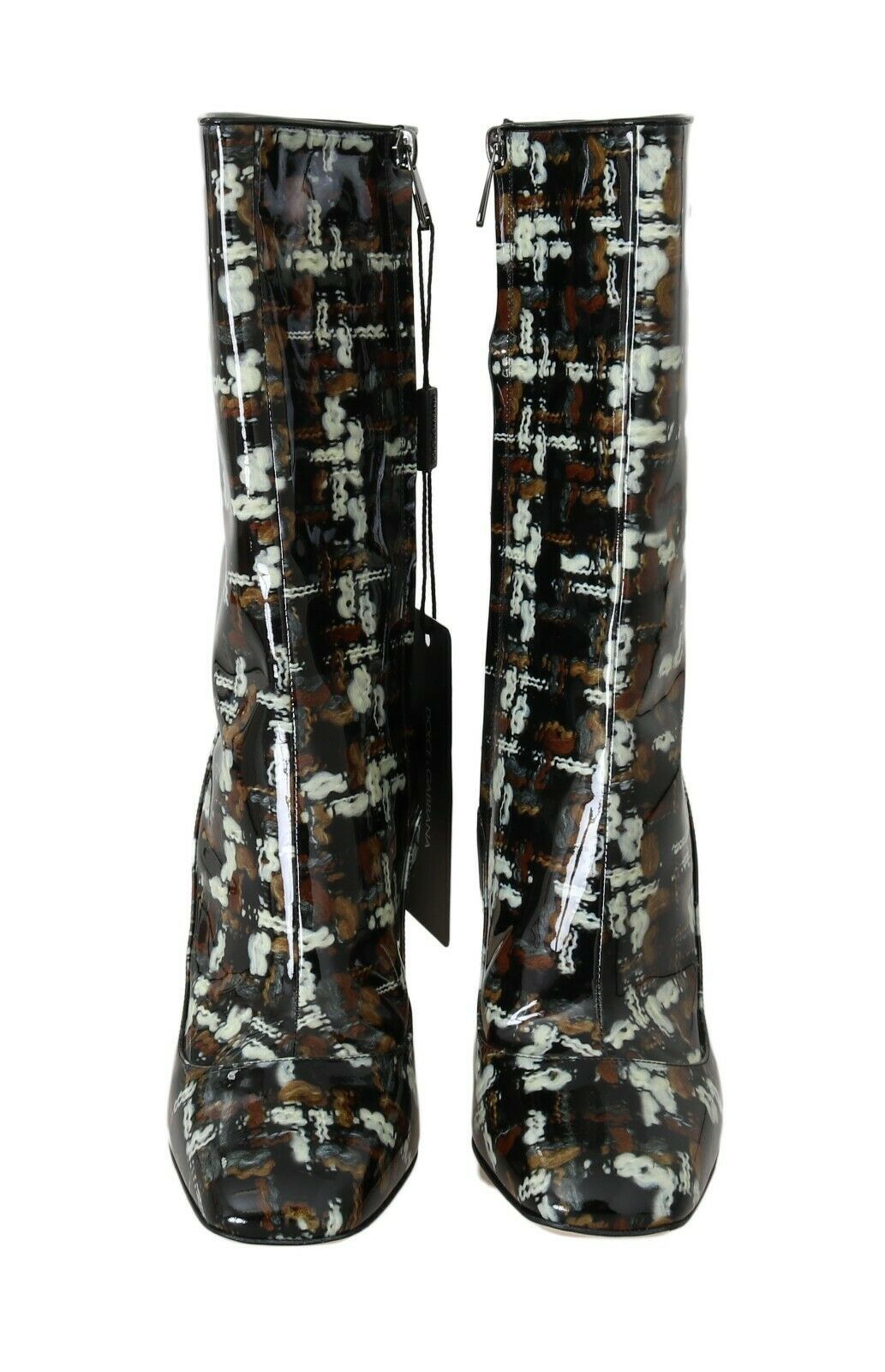 Chic Patterned Rainboots for Elegant Steps