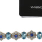 Elegant Gold-Toned Crystal Bracelet