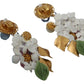 Enchanting Floral Clip-On Earrings