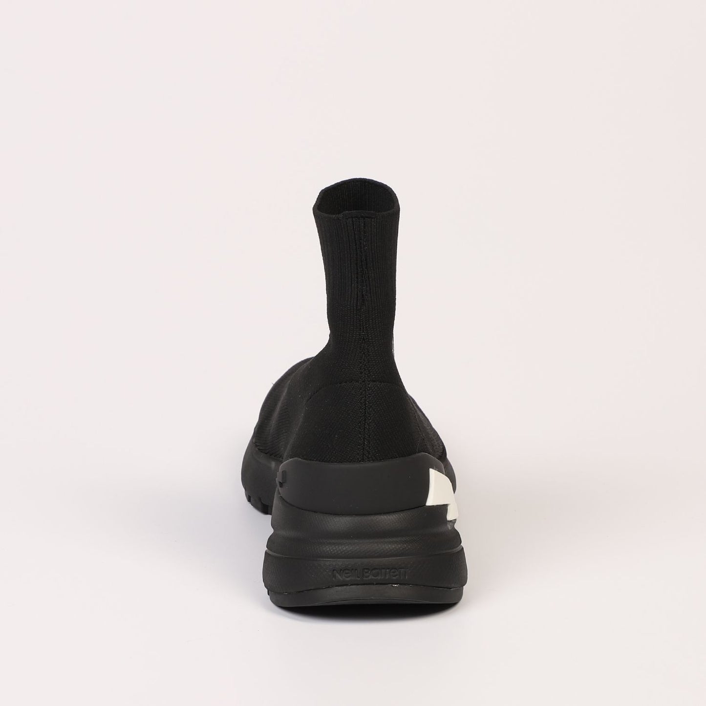 Black Textile Men Sneaker