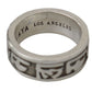 Elegant Silver Sterling Men's Ring