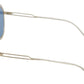 Elegant Gold Blue Men's Designer Sunglasses