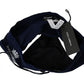 Elegant Dark Blue Swim Briefs with White Crown Logo
