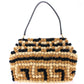 Elegant Beaded Viscose Frame Bag