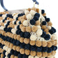 Elegant Beaded Viscose Frame Bag