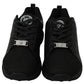 Elegant Black Gisella Sneakers