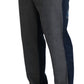 Sleek Two-Tone Cotton Trousers