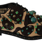 Elegant Giraffe Pattern Dress Shoes