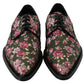 Floral Elegance Jacquard Flat Shoes