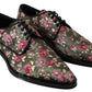 Floral Elegance Jacquard Flat Shoes