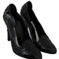 Elegant Cinderella Crystal Pumps