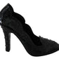 Elegant Cinderella Crystal Pumps