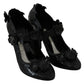 Elegant Crystal Cinderella Pumps