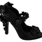 Elegant Crystal Cinderella Pumps
