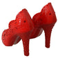 Red Crystal Cinderella Pumps