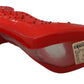 Red Crystal Cinderella Pumps
