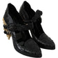 Elegant Cinderella Crystal Pumps