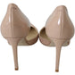 Elegant Powder Pink Suede Pumps