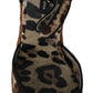 Elegant Leopard Canvas Wedge Sandals