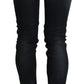 Elegant Low Waist Skinny Black Jeans