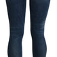 Chic Blue Washed Skinny Jeans