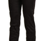 Chic Brown Mid-Waist Skinny Cropped Pants
