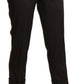 Elegant High Waist Cropped Pants