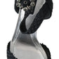 Elegant Ankle Strap Sandals with LED Lights