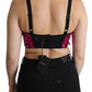 Crystal-Embellished Crop Top