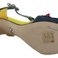 Elegant Multicolor Ankle Strap Sandals