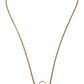 Charm Micro Bag Golden Necklace